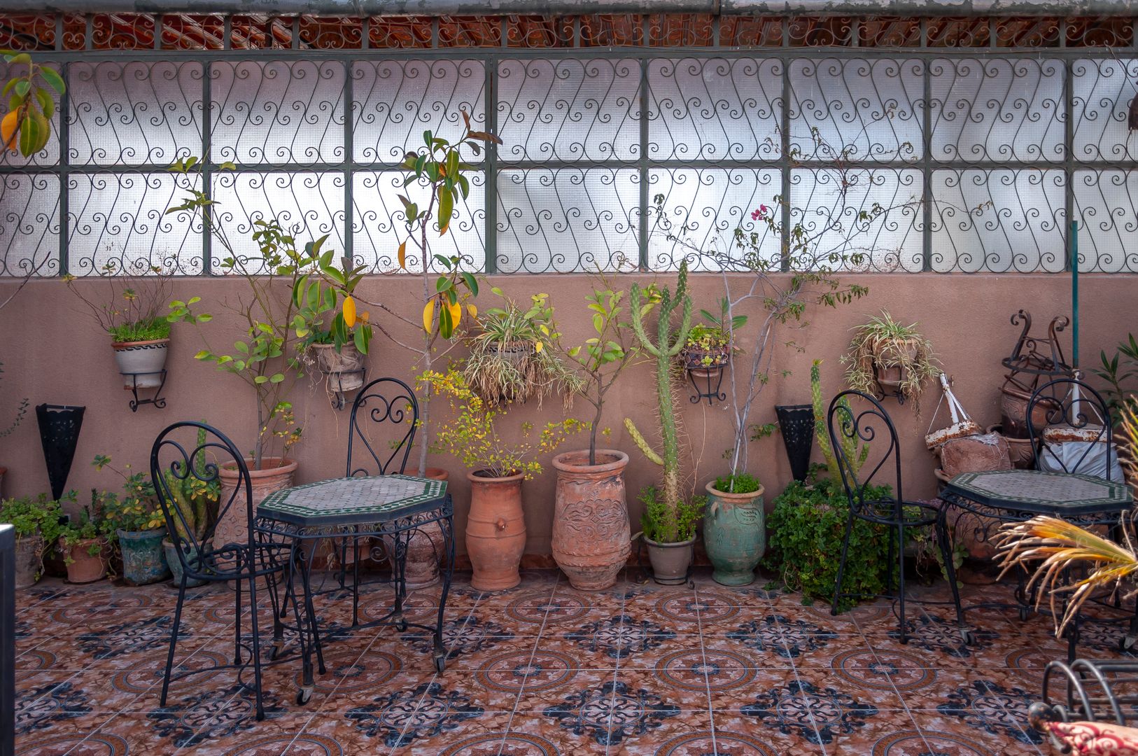 Terrasses extérieures