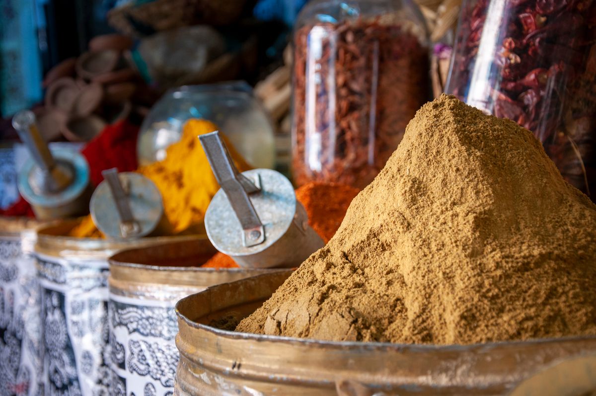 Spices and herbs from the Zanzibar spice tour