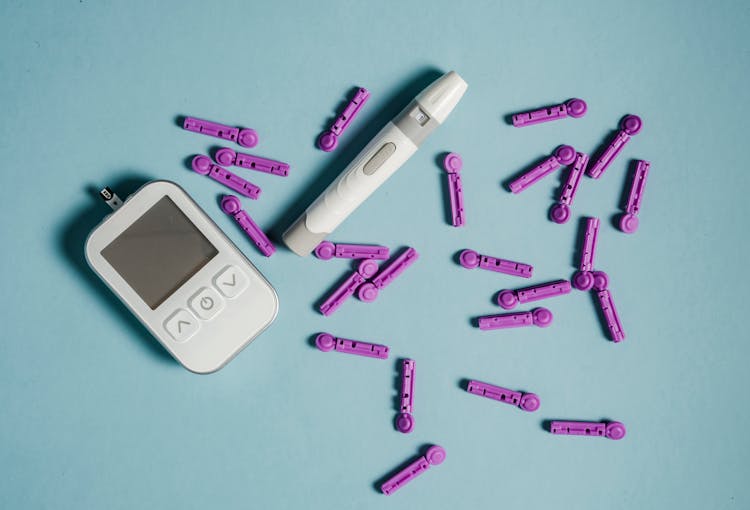 Composition Of Tools For Blood Sugar Measurements