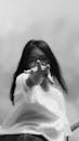 A Woman Reaching Out Her Hand