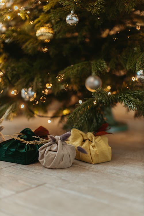 Gratis stockfoto met cadeaus, close-up shot, kerstboom
