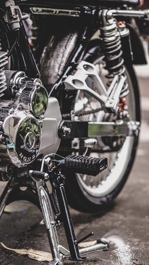 Free Close-up of a Motorcycle Stock Photo
