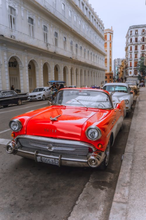 Gratis lagerfoto af buick 1957, byens gader, Cuba