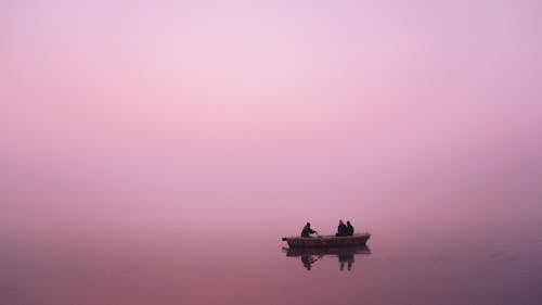 Free stock photo of art, boat, dawn