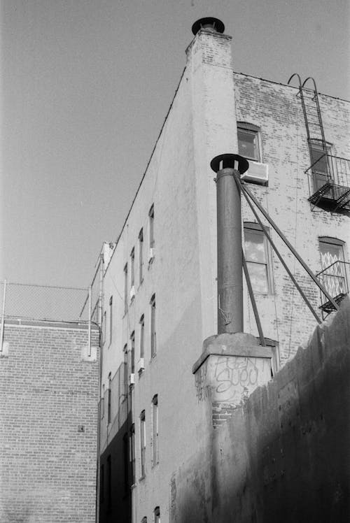 Chimney Beside a Building