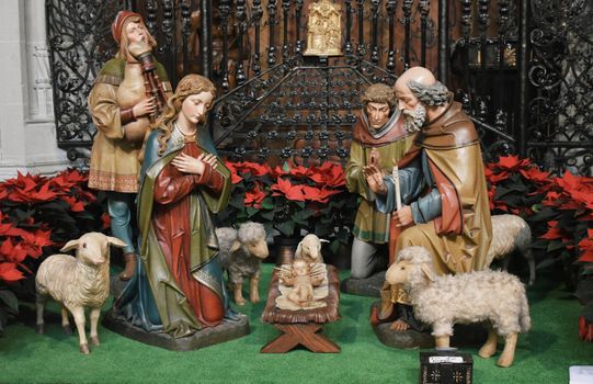 View of a Nativity Scene