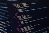 Text on Computer Monitor