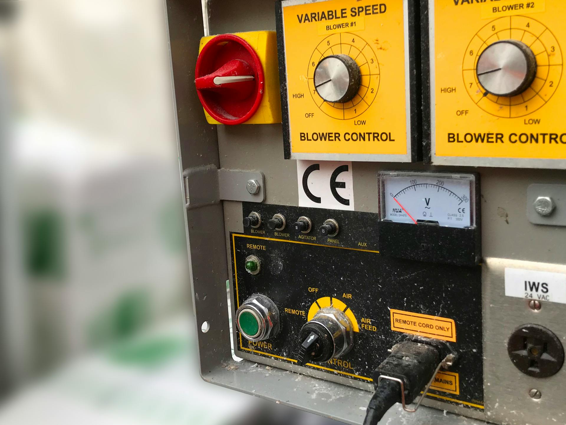 Close up of Industrial Device