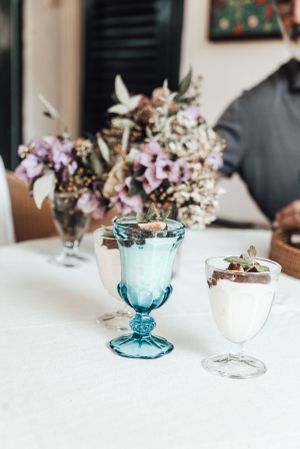 Verrines en verre pour apéro