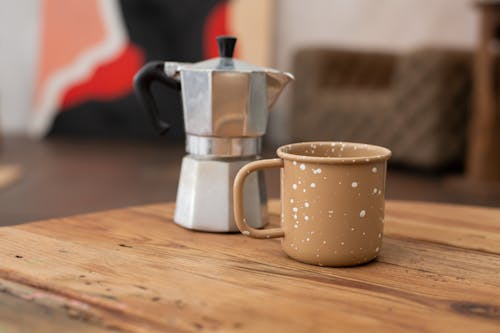 Moka Pot with Mug