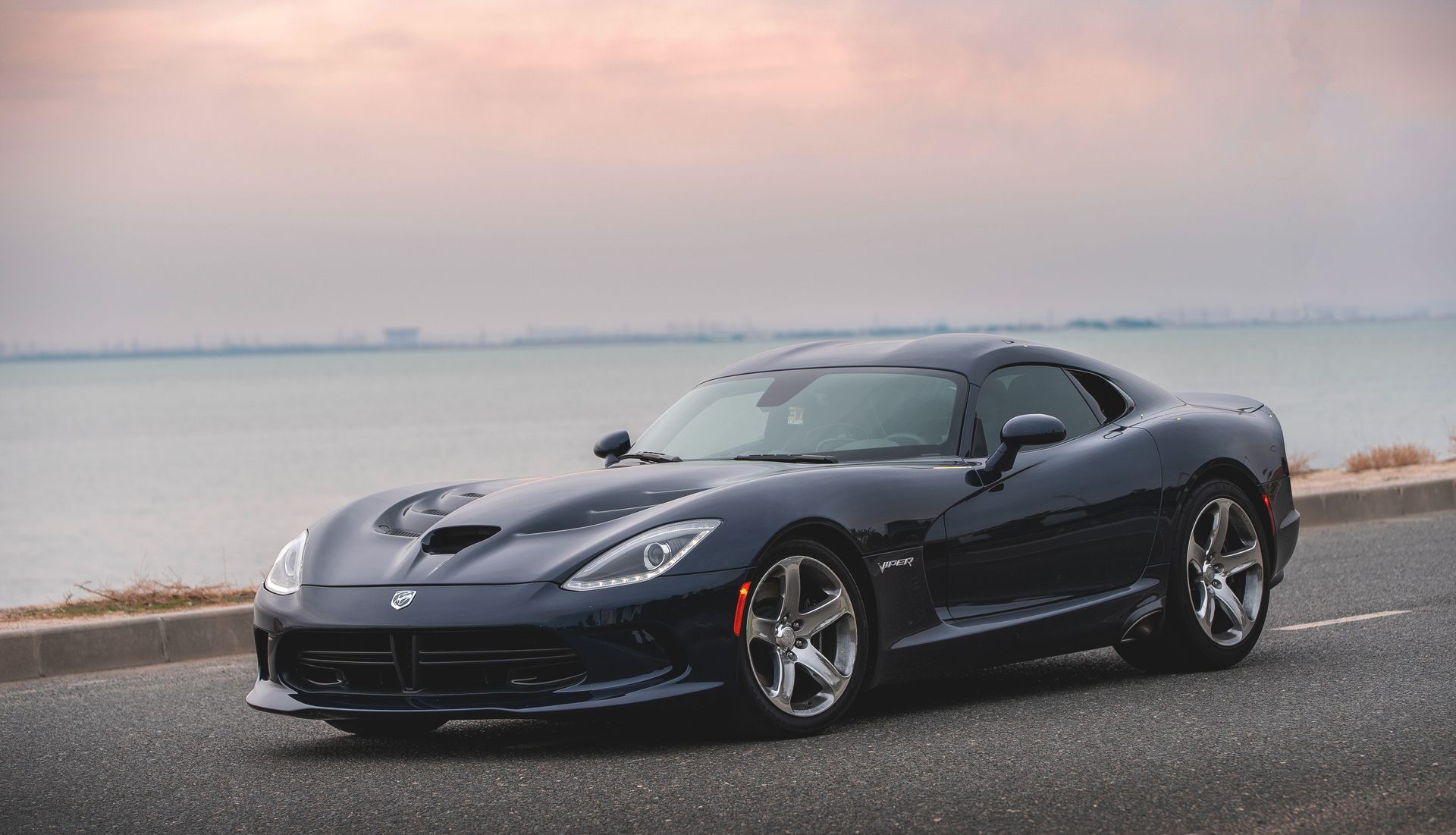 An Expensive 2017 Dodge Viper SRT on the Road
