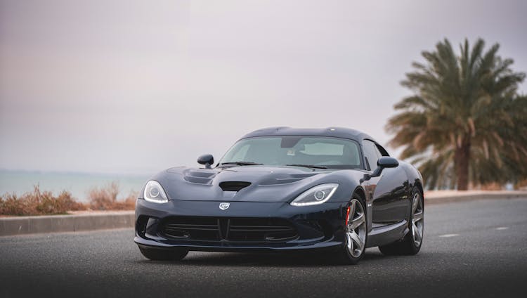 2017 Dodge Viper SRT Parked On The Middle Of The Road