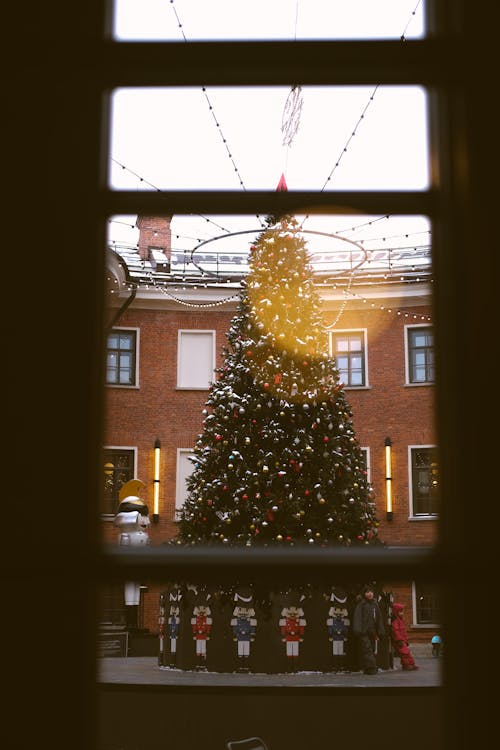 Foto d'estoc gratuïta de Adorns de Nadal, arbre de Nadal, decoracions nadalenques