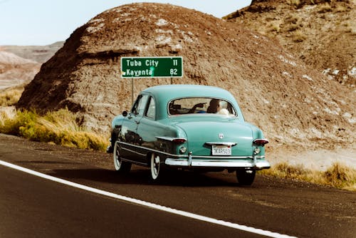 Δωρεάν στοκ φωτογραφιών με road trip, vintage, vintage αυτοκίνητο