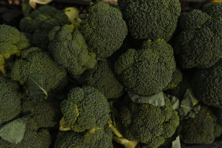 Overhead Shot Of Broccoli