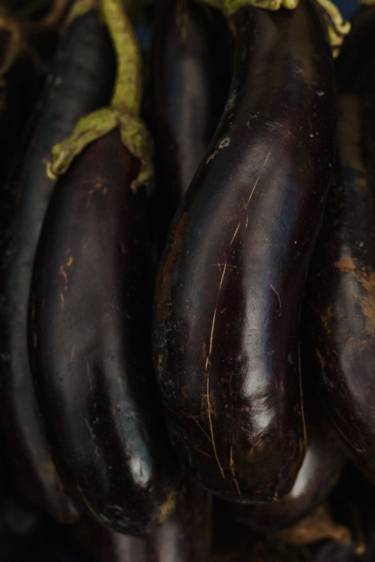 Close-up Of Eggplants