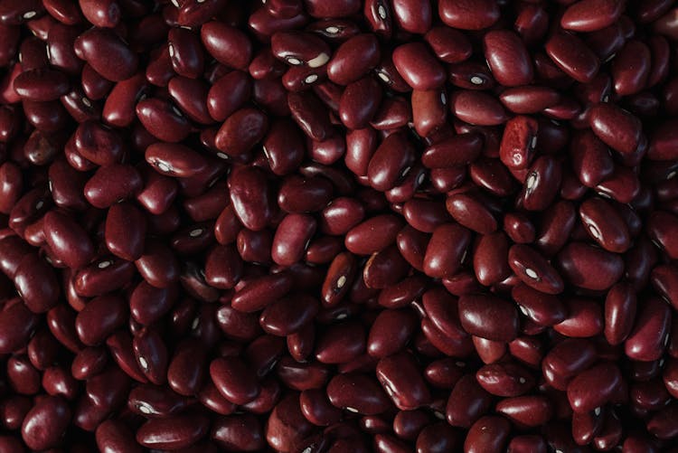 Overhead Shot Of Beans