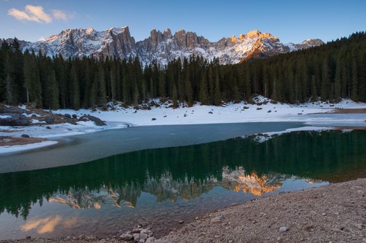 Drone Shot of Trentino Alto Adige