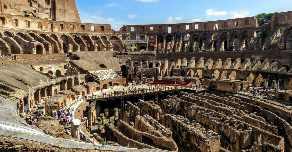 Collousem Ruins of a Colosseum in Rome · Free Stock Photo