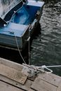 The Stern of a Motorboat in the Water