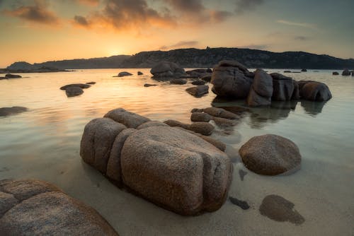 Základová fotografie zdarma na téma kameny, krajina, moře