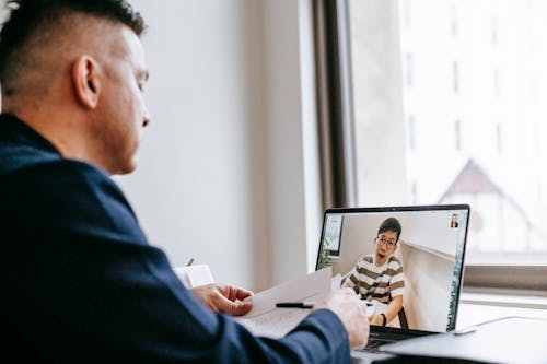 Free Photo Of People Having Video Conference Stock Photo