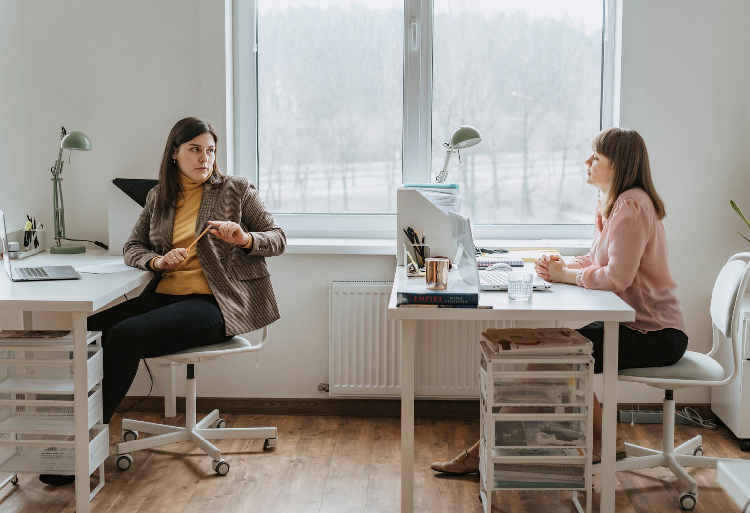 Kentish Town — office relocation team moving desks and equipment