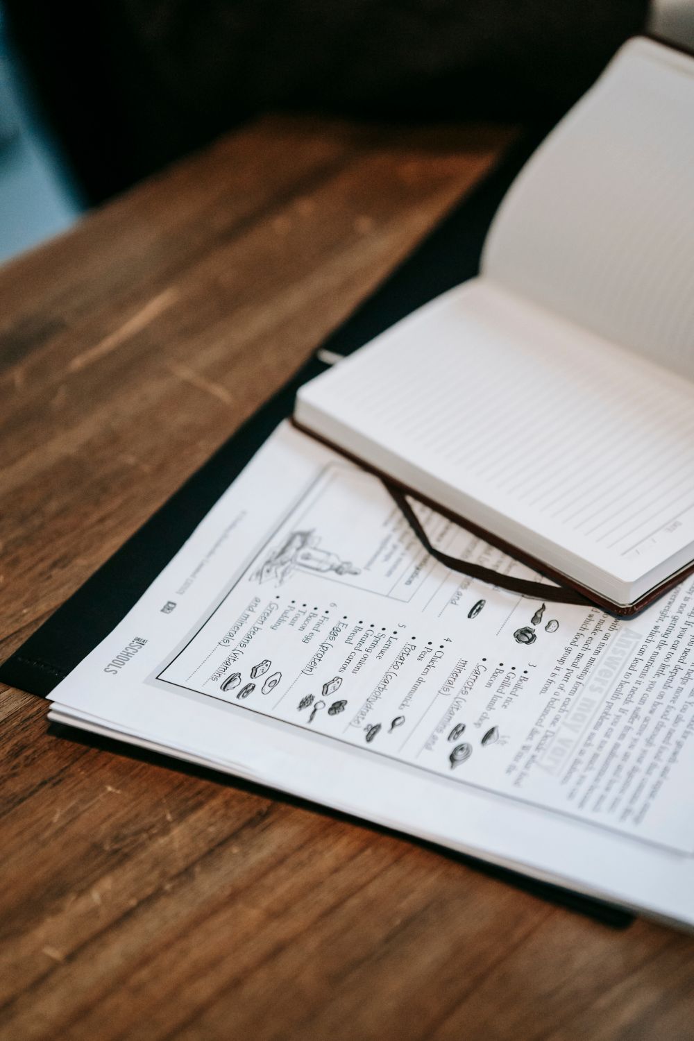 Notebook Documents Free stock photo of academic, blank notebook, book, business images ...