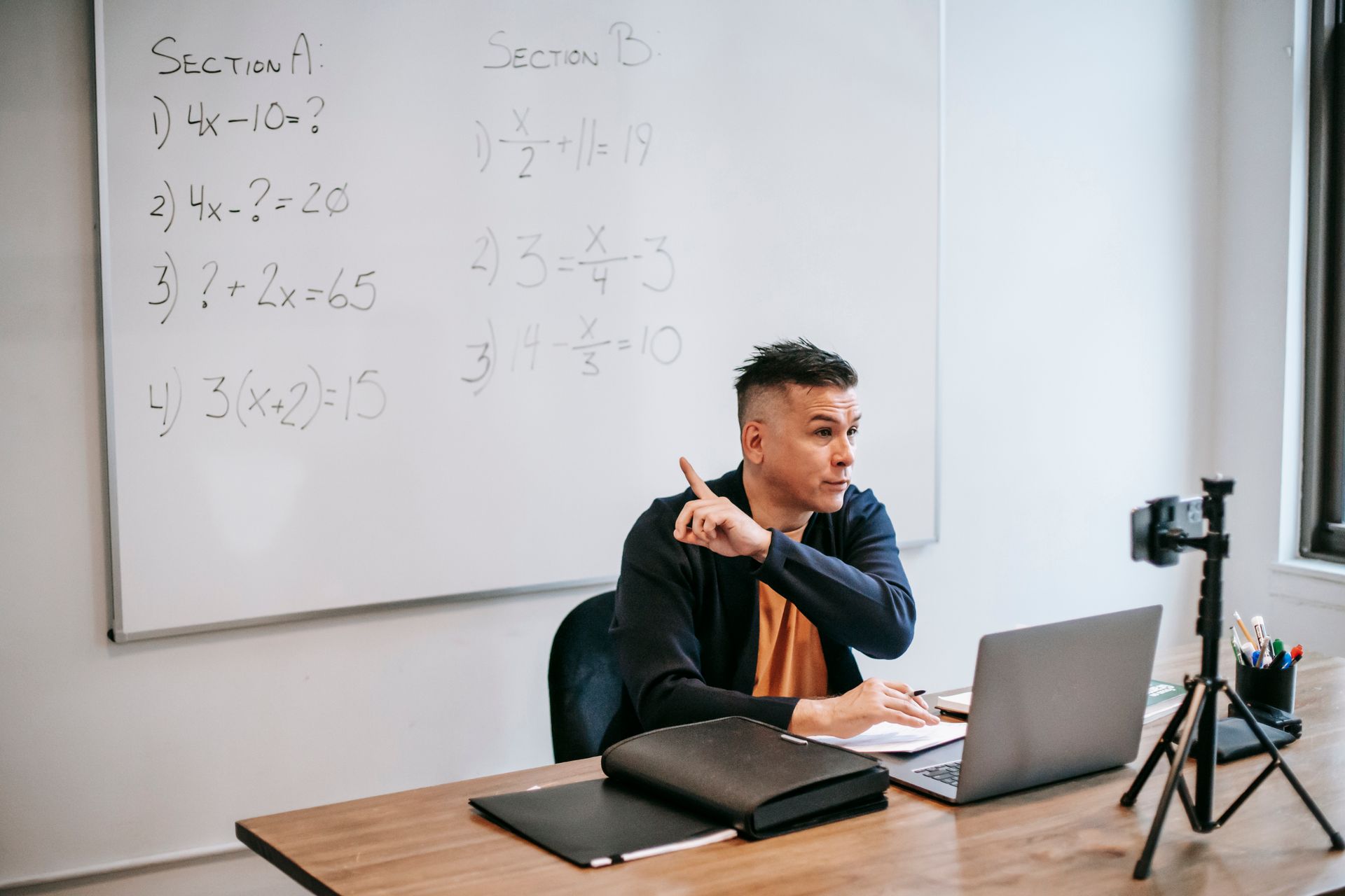 Photo Of Man Discussing Via Smartphone