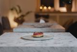 Gourmet dish on a marble table — photo by Tima Miroshnichenko on Pexels