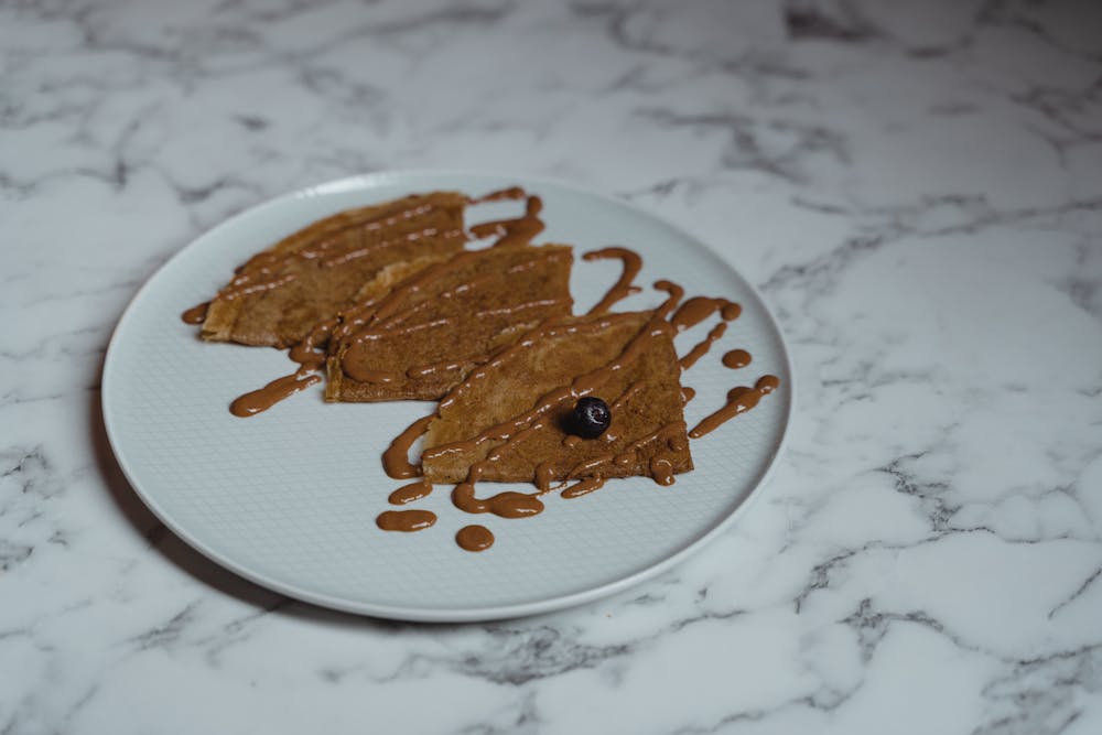 Blueberry Almond Flour Pancakes