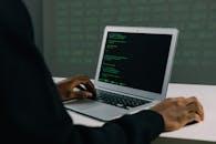 Person Using Macbook Air