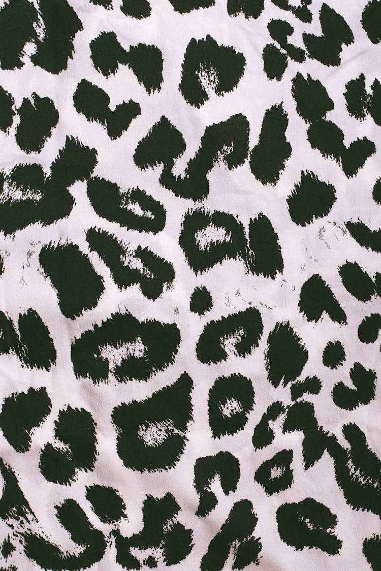 Detail Of Fabric With Animal Print