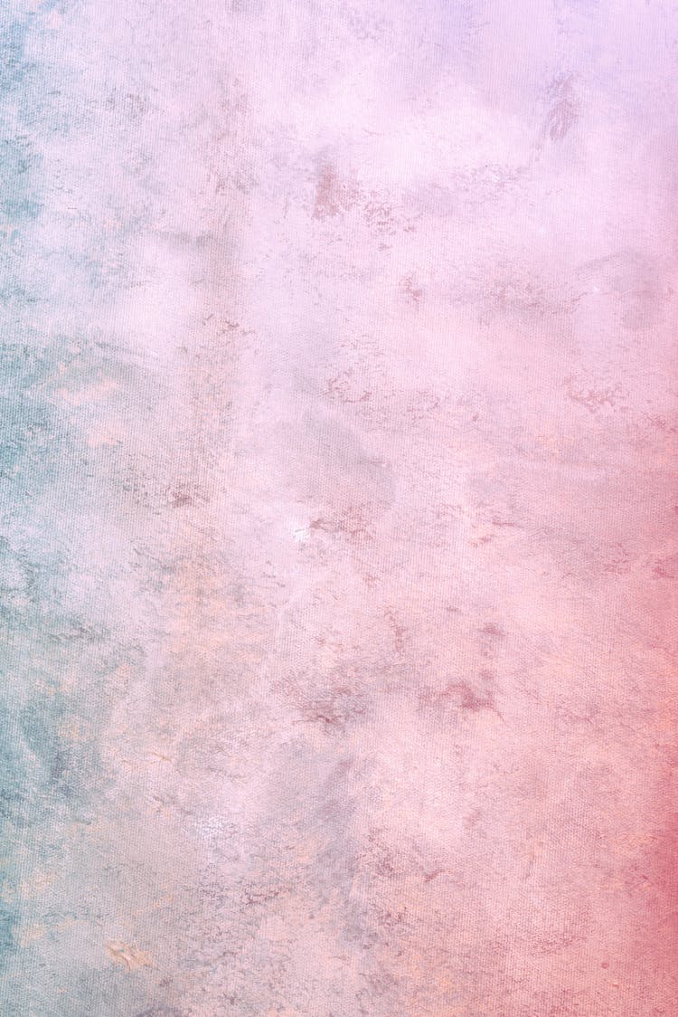 Background Of Pink And Blue Concrete Wall