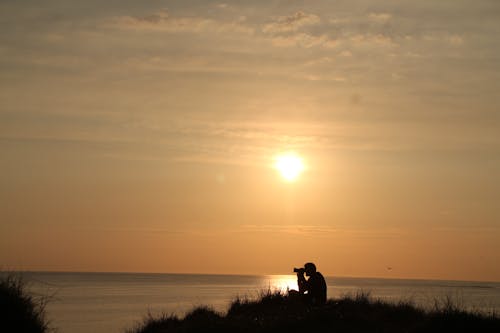 бесплатная Бесплатное стоковое фото с восход, закат, мужчина Стоковое фото