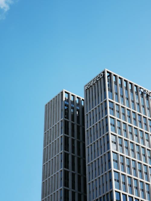 Low-Angle Shot of Modern Buildings