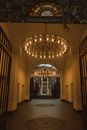 Chandeliers in a Grand Foyer