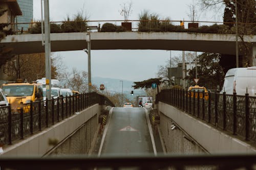 Vehicles Traffic on City Roads