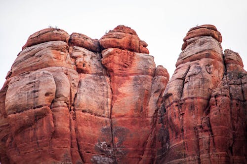 Natural Red Rocks Formation in Sedona National Park