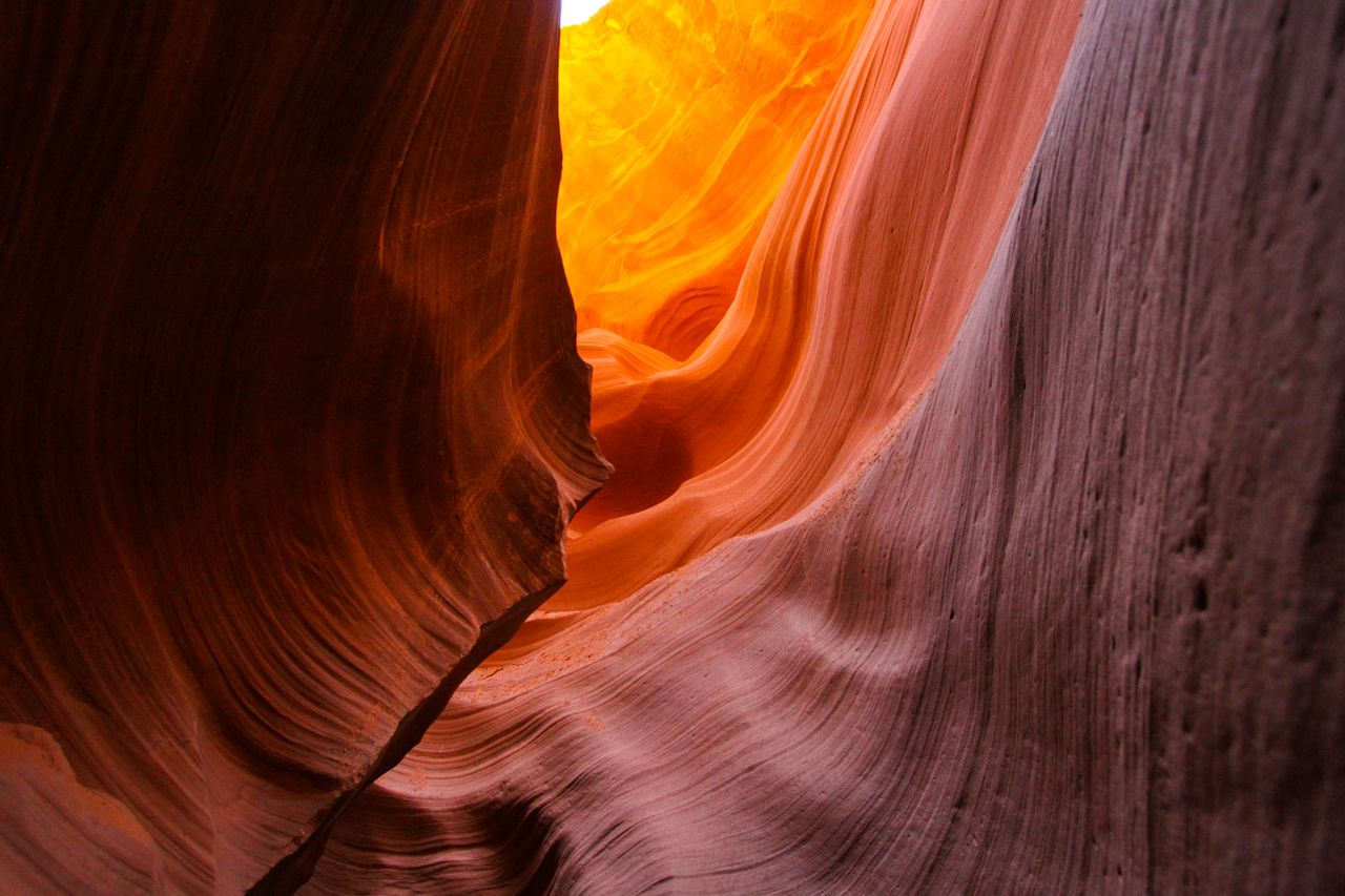 stunning sandstone formations in antelope canyon arizona showcasing na