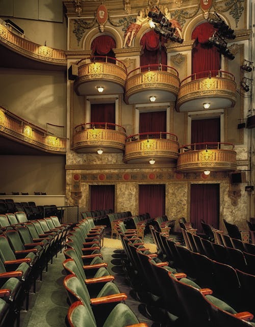 Gray Theater Seat