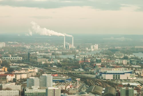 Gratis stockfoto met dronefoto, gebouwen, horizon