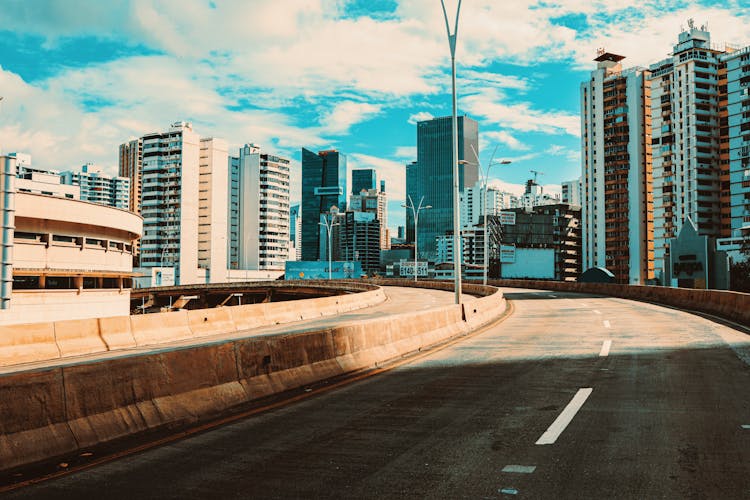 An Empty Roads During Pandemic