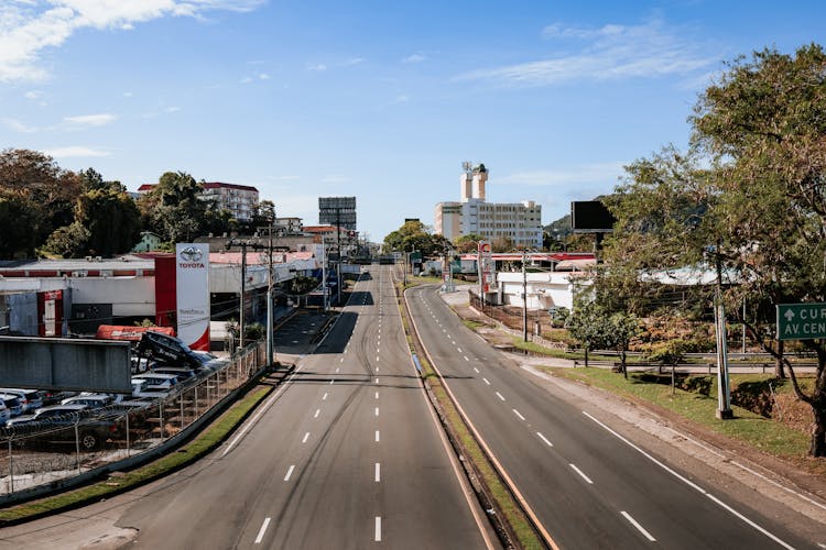 An Empty Roads During Pandemic