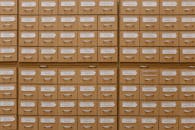 Close up of Brown Drawers