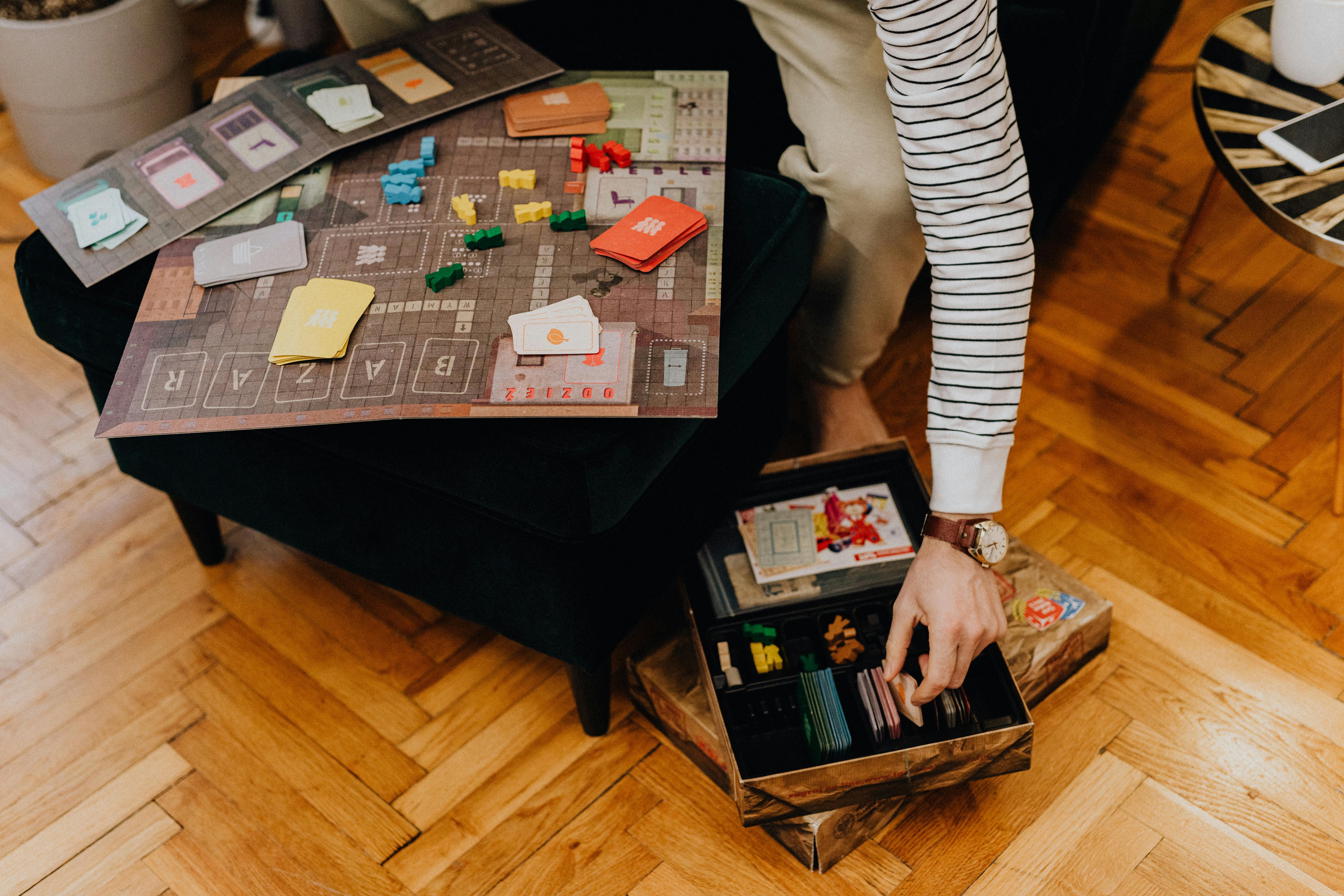Playing Board Game · Free Stock Photo