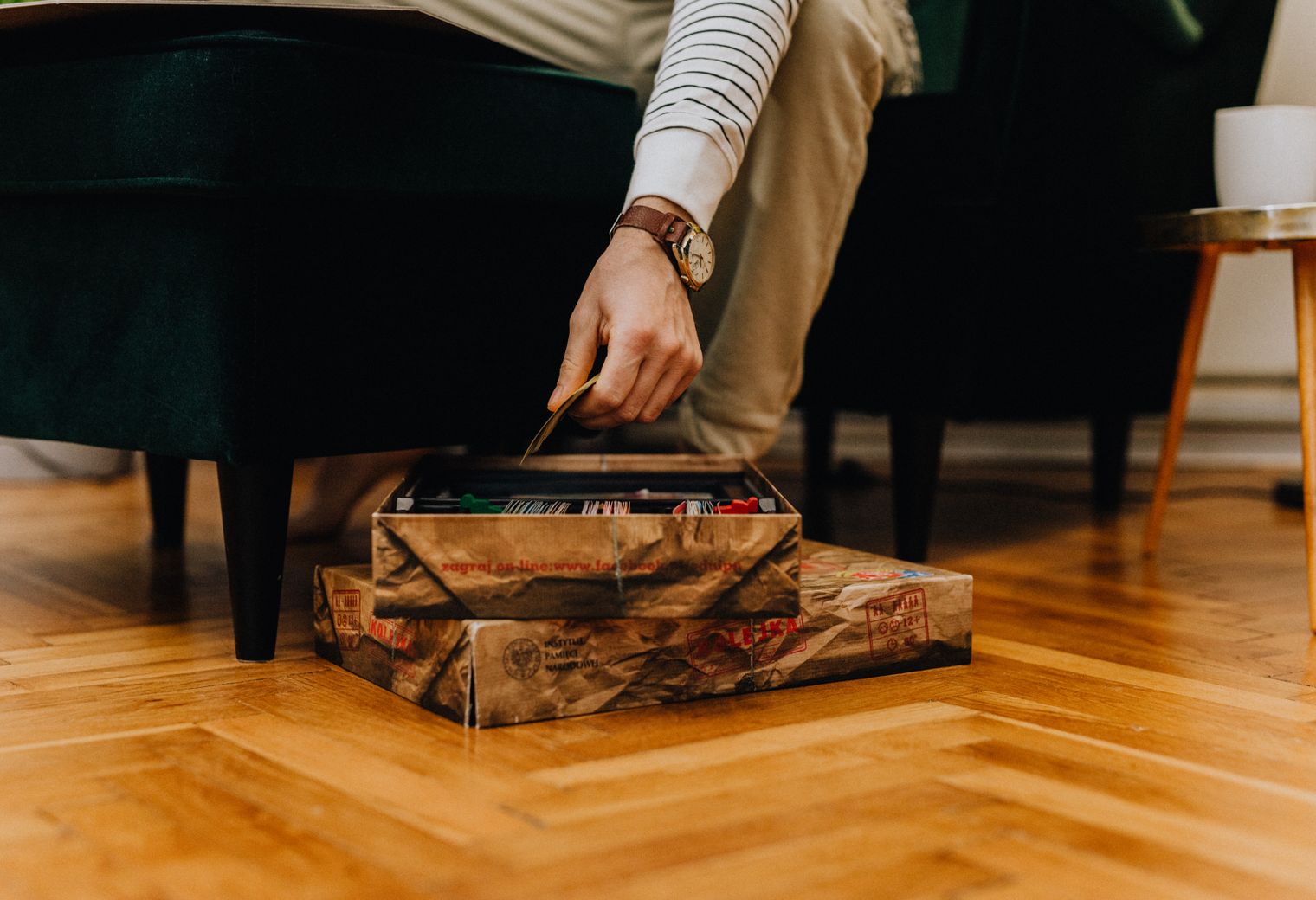 Stakeford — professional movers carrying furniture on a house move
