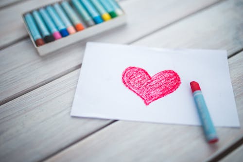 Fotos de stock gratuitas de coloración, colores, corazón