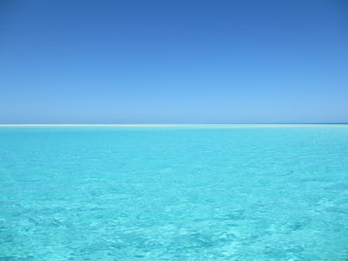 Oceano Blu E Bianco Durante Il Giorno