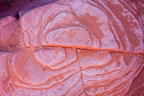 Close up of Sand on Rock